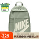 耐克（NIKE）男女雙肩包背包 旅行包書包休閑包DD0559-370 地平線綠