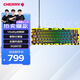 CHERRYXTRFY K5V2 機械鍵盤 客制化電競鍵盤 全鍵熱插拔 RGB燈效 MX2A紅軸 Vitality 定制款