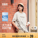 森馬大力水手聯(lián)名短袖T恤男印花裝夏季涼感抑菌上衣101324100205