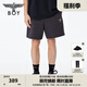 BOY LONDON春情侶款針織短褲炭灰色金鷹小標(biāo)潮牌短褲N14982 灰色 S