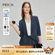 PRICH舒適四面彈涼感抑菌薄外套2024新款西服女 50藍(lán)色西裝706N L 165