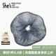 She's茜子簡(jiǎn)約復(fù)古花紋桑蠶絲盤(pán)發(fā)圈馬尾發(fā)繩高級(jí)感發(fā)飾頭繩七夕節(jié)禮物 蕾絲花邊C0