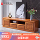 光明家具 電視柜 實(shí)木儲(chǔ)物客廳北美紅橡木2771 2.4米