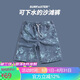 速浪男士沙灘褲速干可下水大碼五分 藍(lán)色大理石 3XL