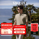 威可多（VICUTU）男士短袖T恤商務休閑百搭T恤VRW23263896 咖色 175/92A 
