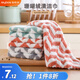 佳幫手珊瑚絨抹布30*30cm*3片干濕兩用洗碗布廚房百潔布家用清潔巾