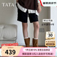 他她小熊靴復(fù)古翻毛短靴秋冬CGY01DS4 黃棕 39