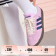 adidas「T頭鞋」VL COURT 2.0復(fù)古休閑板鞋德訓(xùn)鞋阿迪達(dá)斯輕運(yùn)動(dòng) 紫色/暗藏青/乳白色   38