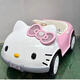 技速HeIIoKtt兒童電動(dòng)車(chē)可坐寶寶遙控汽車(chē)女孩四輪玩具車(chē)公主禮物童車(chē) 烤粉丶雙驅+大電+遙控+搖擺+軟輪