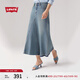 Levi's【商場(chǎng)同款】李維斯25春夏新款女士洗水牛仔半身裙003WA 藍(lán)色 XL (28)