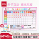 得力（deli）60*40cm成長(zhǎng)自律表 學(xué)生幼兒園獎(jiǎng)勵(lì)貼紙積分好習(xí)慣養(yǎng)成記錄課程表學(xué)習(xí)每日打卡生日禮物男女孩粉