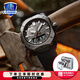 卡西歐（CASIO） 【全國聯(lián)?！渴直砣馗袘魈妓乩w維表帶戶(hù)外登山表太陽(yáng)能男表 PRW-6900Y-1PR