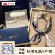 BUBBLYRED真絲絲巾禮盒女桑蠶絲小方巾2025實(shí)用高檔生日禮物送媽媽長(zhǎng)輩領(lǐng)導(dǎo) 【藍(lán)色禮盒裝】芭蕾舞語 68*68cm（中方巾）
