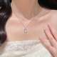 米蔓（MIMORE）S925銀連荔枝項(xiàng)鏈女士輕奢小眾高級(jí)2025新款鎖骨鏈七夕情人節(jié)禮物