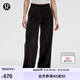 lululemon丨Scuba 女士中腰闊腿運動褲 *絲絨 LW5HAAA 黑色 M