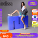 Melissa梅麗莎夏季新款女士齒輪厚底鞋果凍羅馬涼鞋35818 米色 37