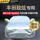 鑫盛凌豐田致炫車衣全車罩 適用于19/20/21/22新款YARiSL致炫x專用防曬 夏季防曬防雨防冰雹-冬季保暖防雪-耐撕牛津布車衣罩 14 15 16 17 18款致炫專用防曬罩防雪罩