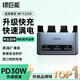 綠巨能（llano）適用索尼a7m4相機(jī)NP-FZ100電池快充盒a7m3/a7c/a7rm4/a7s3/a6600ZV-E10二代電池三充輕鋁快充底座