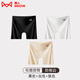 貓人（MiiOW）安全褲女防走光2025新款夏季冰絲無(wú)痕內褲三合一收腹打底褲平角褲 NS368-黑色+白色+膚色 3條 M （推薦80-110斤）