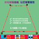 羽毛球場(chǎng)地邊界線簡(jiǎn)易便攜式可移動(dòng)收納戶外標(biāo)準(zhǔn)單打雙打場(chǎng)地線 【升級(jí)版】羽毛球場(chǎng)地線-紅色