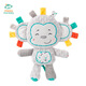 HAPPY MONKEY嬰兒安撫巾可入口水巾啃咬寶寶陪睡哄娃阿貝貝防驚跳玩偶0-18個(gè)月 泡泡安撫公仔-猴子