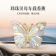 法蘭博車(chē)載香薰2025新款出風(fēng)口高級感網(wǎng)紅女士高檔汽車(chē)內裝飾專(zhuān)用除異味 破繭成蝶-幻彩紫 琺瑯彩繪
