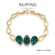 XUPING旭平首飾S1合金時尚經(jīng)典水滴輕奢手鏈飾品送女士生日禮物 6號色-墨綠色