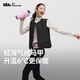 蕉下（beneunder）外套女氣絨馬甲保暖內(nèi)搭可機(jī)洗運(yùn)動(dòng)戶外CL000漫暮黑XL