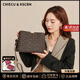 Chiecu Kscbn 輕奢包包女款通勤水桶單肩斜挎包大容量七夕情人節生日禮物 咖色【送老婆送女友送媽媽】