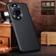 后蓋者 華為nova14 ultra手機殼全包防摔Nova14Pro保護殼真皮個(gè)性高檔 【優(yōu)雅黑】頭層牛皮金屬鏡頭圈 華為 Nova14 Pro