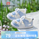 牧童寶寶學(xué)步鞋男孩2025夏季新款童鞋女童軟底包頭涼鞋鏤空透氣嬰兒鞋 天空藍(lán) 17 鞋內(nèi)長13.0cm