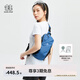 KOLON SPORT/可隆小腰包 男女同款戶外休閑運動TREKKING SLING BAG挎包 LUBH4MNK01-BU 藍色 XXX