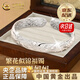 中國(guó)黃金（CHINA GOLD）繁花似錦銀手鐲女足銀開口可調(diào)節(jié)銀鐲子時(shí)尚款生日送女朋友禮物 【當(dāng)/次日達(dá)】繁花似錦手鐲41±1g