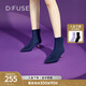 迪芙斯DFuse女靴冬季新款短靴女尖頭氣質(zhì)細(xì)跟高跟彈力瘦瘦靴女 海軍藍(lán)色 37