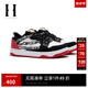 杰克·瓊斯（JACK&JONES）BSQ聯(lián)名款春季新款撞色拼接圖案貼布透氣打孔休閑鞋男鞋2251C8002 F17馬術(shù)紅 單層 43