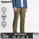 添柏嵐（Timberland）官方男裝長褲工裝褲春季戶外休閑舒適直筒|A5V53 A5V53A58/軍綠色 30