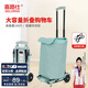 喜路仕小推車(chē)折疊手拉車(chē)?yán)瓧U車(chē)快遞車(chē)買(mǎi)菜拉貨手推車(chē)BY04-S清新綠配袋