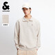 杰克·瓊斯（JACK&JONES） 男裝秋季時(shí)尚簡(jiǎn)約高級肌理提花拉鏈半高領(lǐng)寬松衛衣225333078