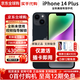 【美版有鎖】Apple 蘋果14plus iPhone14Plus 僅激活已過保后封 14Plus【午夜色】6.7英寸 128GB【僅激活開卡槽+自動5G】