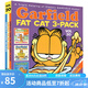 加菲貓英文原版漫畫(huà) 合集 故事三合一 Garfield Fat Cat 3 Pack 經(jīng)典趣味幽默漫畫(huà) 兒童圖畫(huà)故事書(shū) Jim Davis進(jìn)口原版書(shū)籍 綠山墻 加菲貓漫畫(huà) 三合一 20