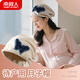 南極人月子帽夏季薄款產(chǎn)婦帽防風(fēng)頭巾孕婦睡覺(jué)坐月子四季通用空調堆堆帽 米白色【孕媽媽專(zhuān)屬】