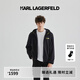 Karl Lagerfeld卡爾拉格斐春秋季新款休閑夾克老佛爺男裝K26O1402 黑色 2XL (54)