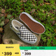 VANS范斯官方 經(jīng)典款Slip-On經(jīng)典一腳蹬鞋帆布鞋 黑白棋盤格  37 