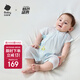 babycare桑蠶絲嬰兒連體衣夏季新生兒爬服春裝寶寶衣服 藍(lán)茵樂章  80cm 