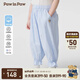 PawinPaw【防蚊】卡通小熊童裝2025年春夏新款女寶寶寬松休閑純棉防蚊褲 Blue藍(lán)色/50 110 cm