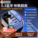 京川旭藍牙接收器適配器車載mp3播放器多功能無損音質(zhì)音頻u盤播放點煙器轉(zhuǎn)換頭汽車USB快充充電器 流光黑 5.0無損藍牙+七彩氛圍燈