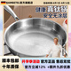 BAMBETEL班貝特德國品牌純鈦平底鍋加厚不粘鍋煎鍋無涂層電磁爐燃氣通用 帶蓋 【純鈦0涂層】 26cm