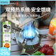 火楓（FIRE-MAPLE）戶外爐具露營裝備全套旅行卡式爐猛火爐頭204套鍋盛宴野營防風(fēng)爐 擎天爐（贈轉(zhuǎn)接頭+擋風(fēng)板）