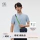 KOLON SPORT/可隆戶外小腰包 男女同款徒步旅行輔助包多功能斜挎包 LUBH5MNK17-NV 藏藍 XXX