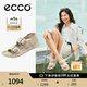愛步（ECCO）涼鞋女 25年夏季新款休閑百搭清涼搭扣增高涼拖鞋 科摩206903 石灰色20690302378 38